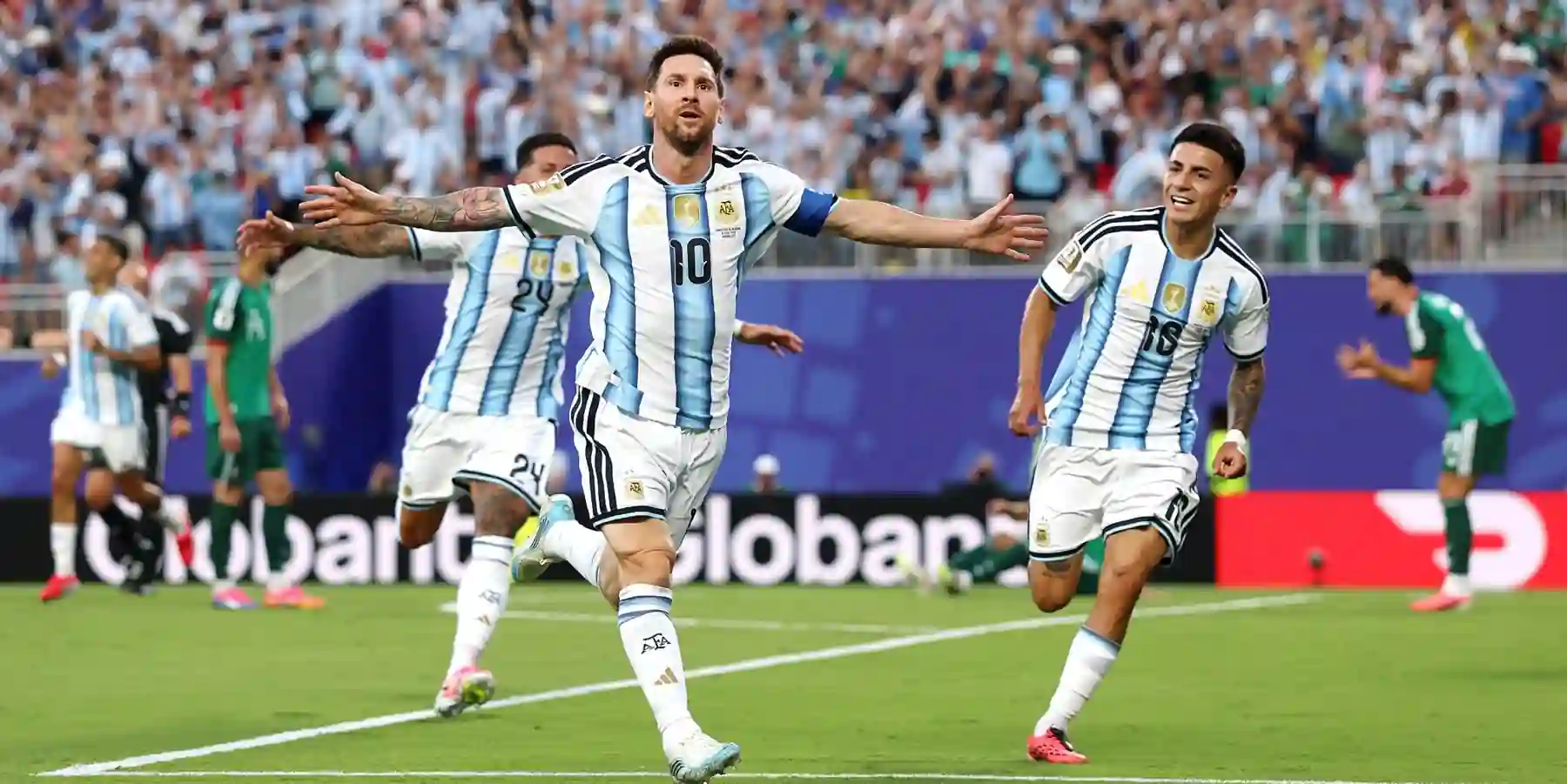 Argentina VS Algeria article image showing Messi in action at World Cup 2026
