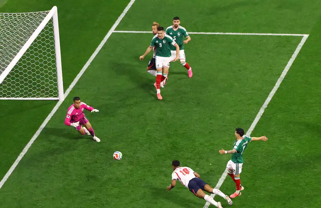 Mexico VS England at Estadio Azteca during the World Cup 2026 round of 16