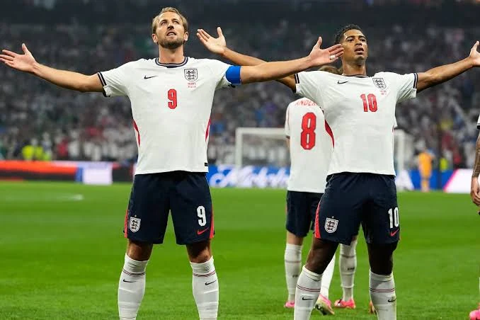 England celebrate during Mexico VS England at World Cup 2026