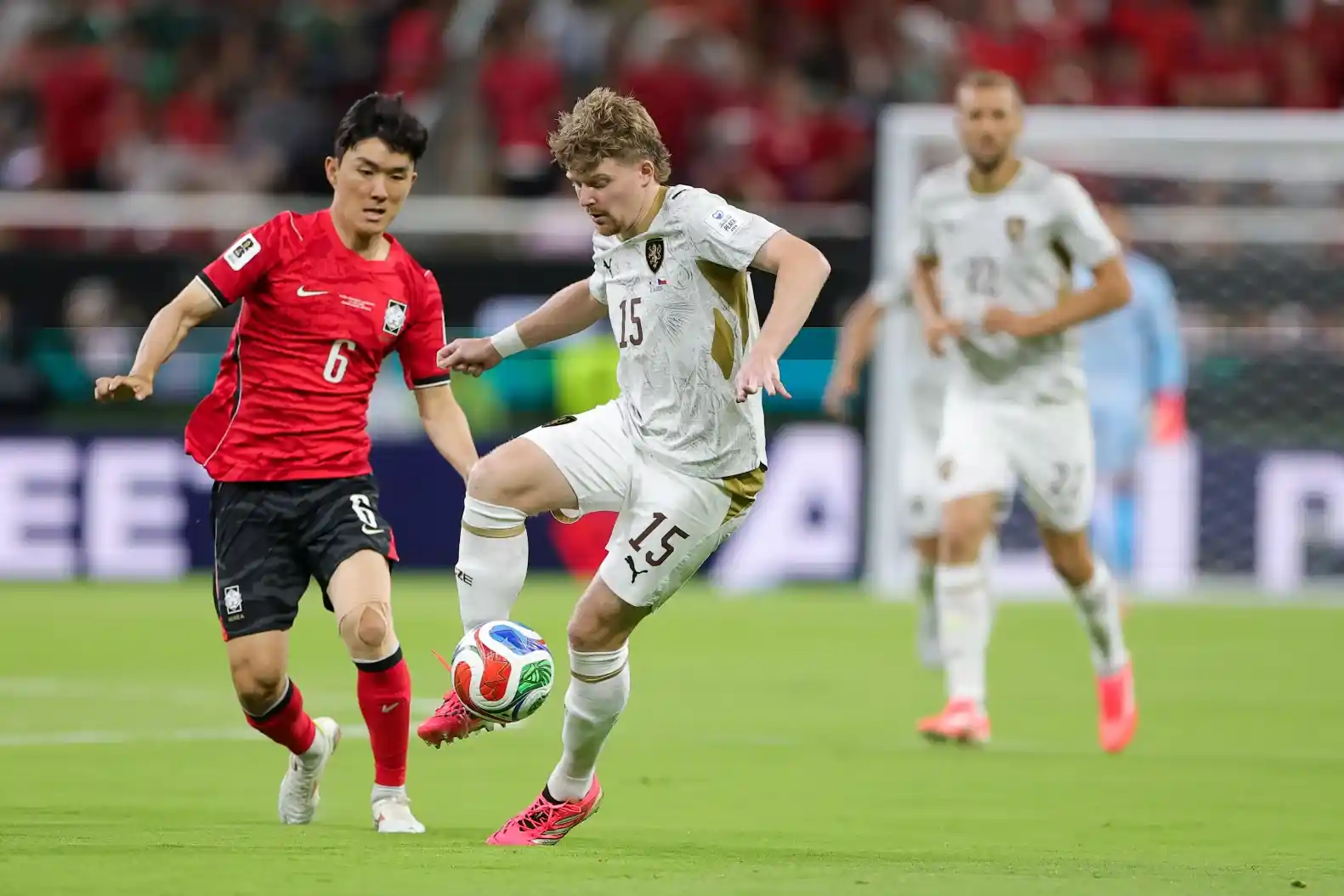 Mexico VS Korea Republic World Cup 2026 — El Tri celebrate clinching Group A at Estadio Akron