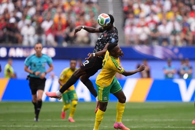 South Africa VS Canada after the late winning goal for Canada at SoFi Stadium