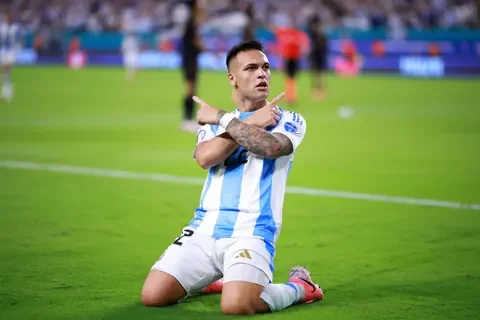 Argentina national football team in a training session before World Cup 2026