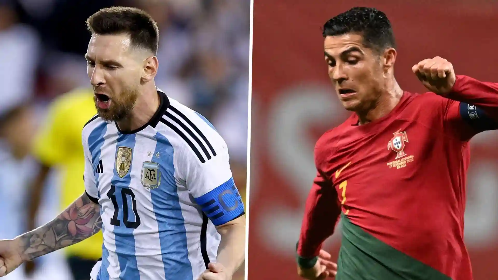 Ronaldo vs Messi World Cup record compared