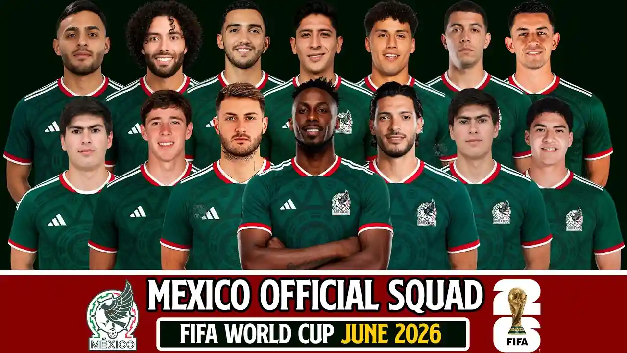 Mexico World Cup Squad 2026: Aguirre's 26 for Group A