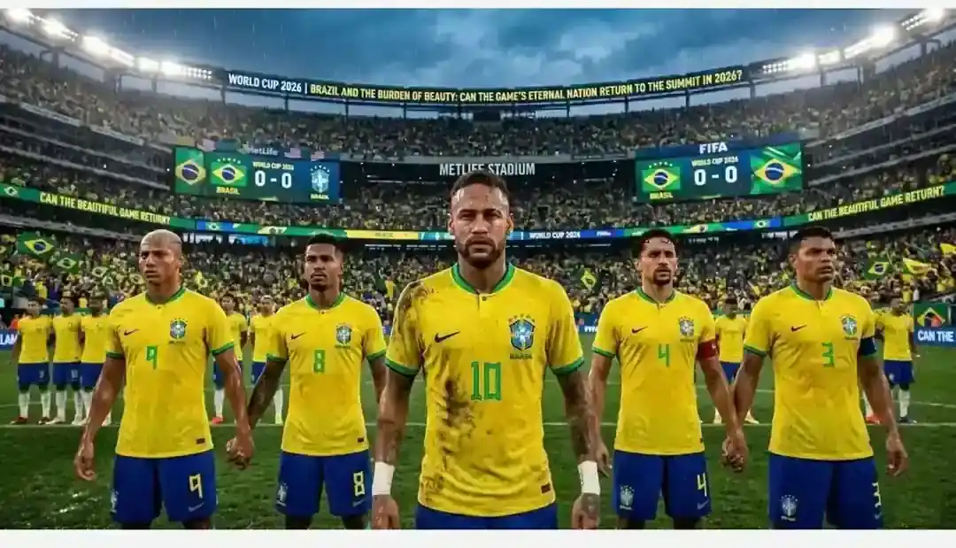 Seleção brasileira se prepara para a Copa do Mundo 2026
