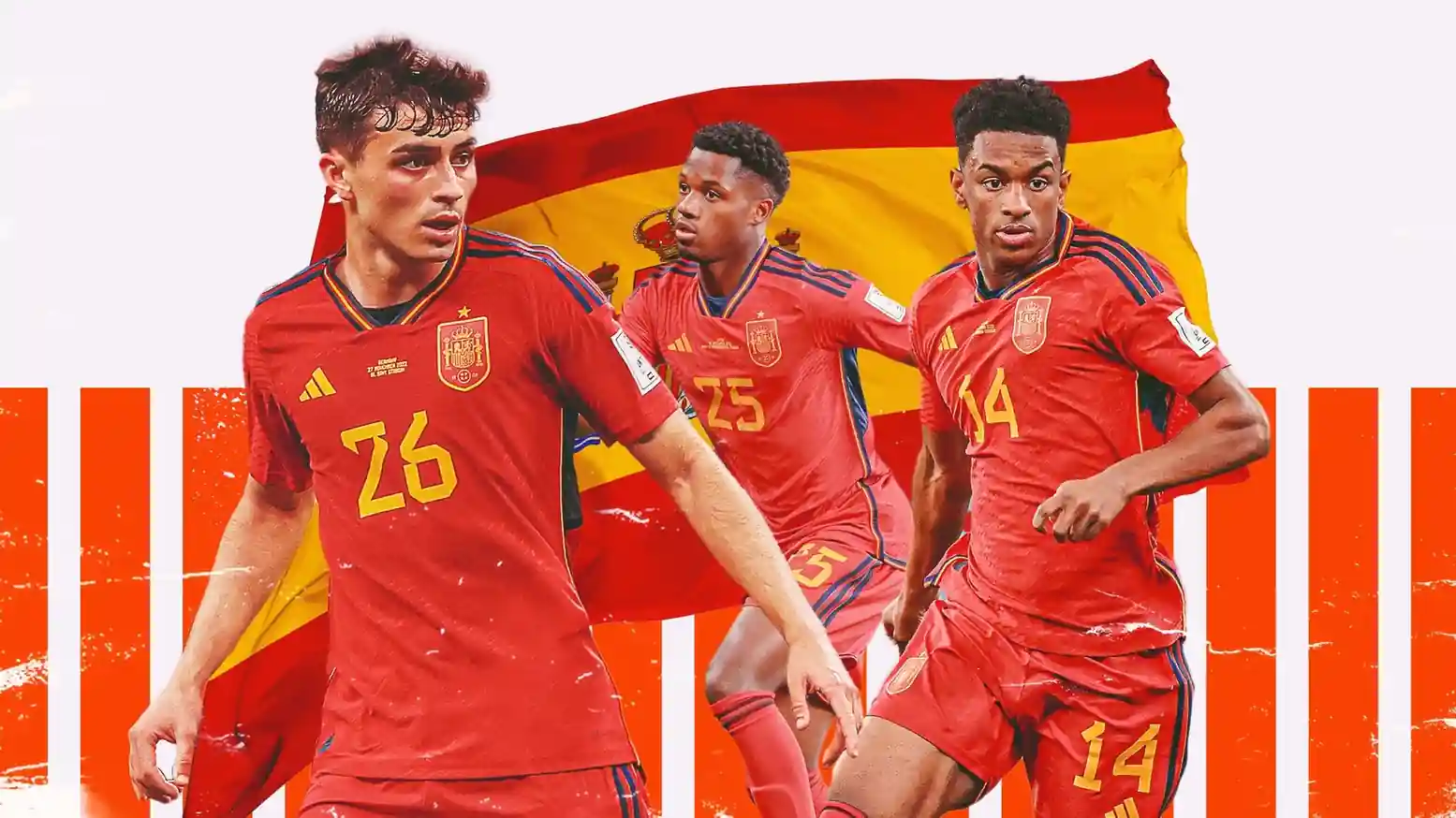 Spain national football team players preparing for the 2026 World Cup